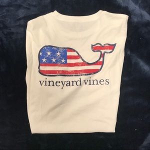 Vineyard Vines American Flag Shirt